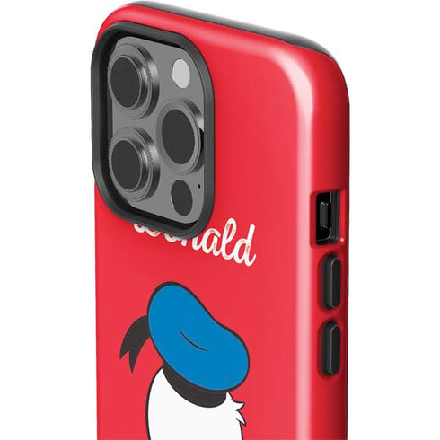 Disney Friends Donald Duck Backwards iPhone 15 Pro Impact Case