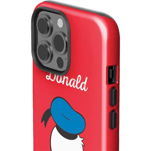 Disney Friends Donald Duck Backwards iPhone 15 Pro Max Impact Case