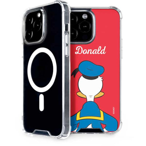 Disney Friends Donald Duck Backwards iPhone 14 Pro Max MagSafe Case