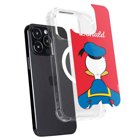 Disney Friends Donald Duck Backwards iPhone 15 Pro Max MagSafe Case