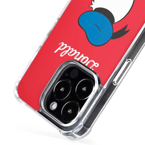 Disney Friends Donald Duck Backwards iPhone 15 Pro Max MagSafe Case