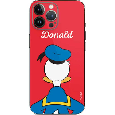 Disney Friends Donald Duck Backwards iPhone 14 Pro Max Skin