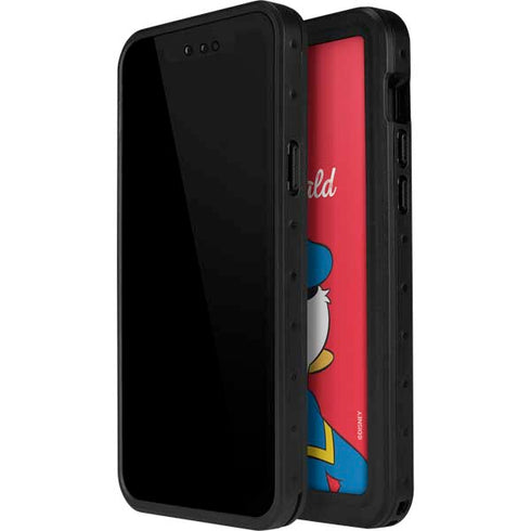 Disney Friends Donald Duck Backwards iPhone 14 Pro Max Waterproof Case