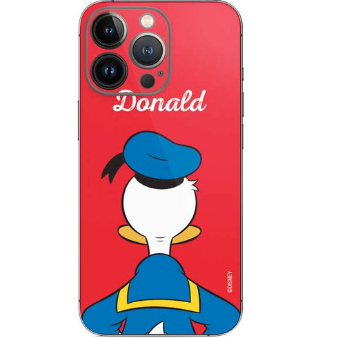 Disney Friends Donald Duck Backwards iPhone 14 Pro Skin