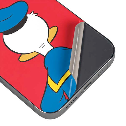 Disney Friends Donald Duck Backwards iPhone 14 Pro Skin