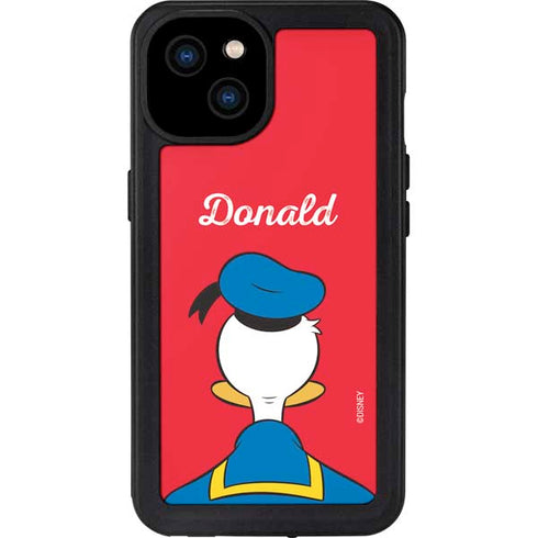 Disney Friends Donald Duck Backwards iPhone 15 Plus Waterproof Case