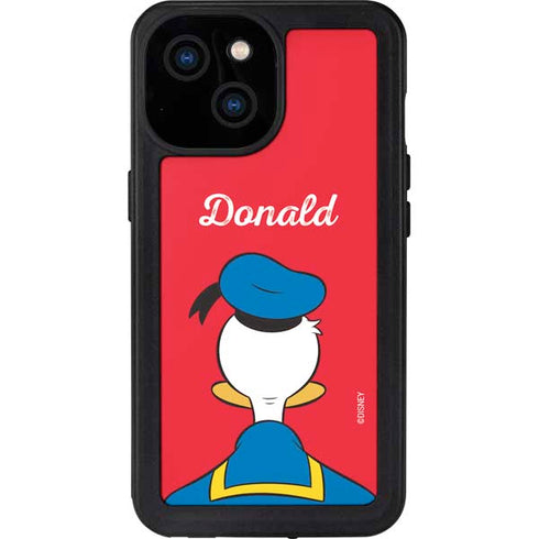 Disney Friends Donald Duck Backwards iPhone 15 Waterproof Case