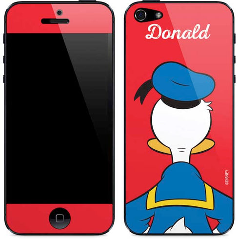 Disney Friends Donald Duck Backwards iPhone 5/5s/5SE Skin