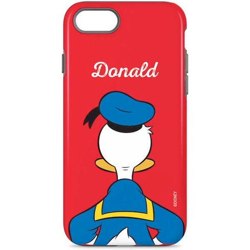 Disney Friends Donald Duck Backwards iPhone 8 Pro Case