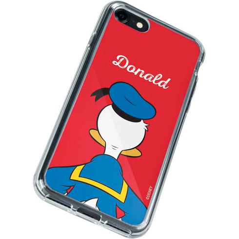 Disney Friends Donald Duck Backwards iPhone SE (2nd & 3rd Gen) Clear Case