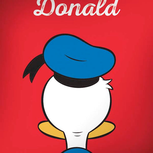 Disney Friends Donald Duck Backwards iPhone X Skin