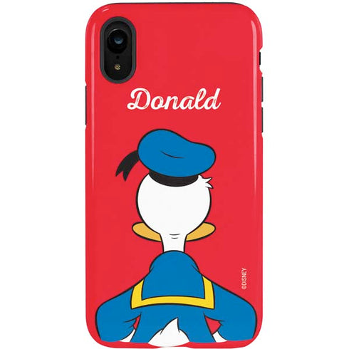Disney Friends Donald Duck Backwards iPhone XR Pro Case