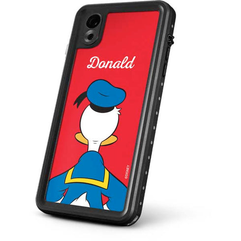 Disney Friends Donald Duck Backwards iPhone XR Waterproof Case
