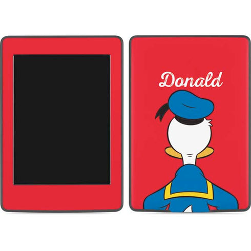 Disney Friends Donald Duck Backwards Amazon Kindle Skin
