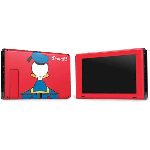 Disney Friends Donald Duck Backwards Nintendo Switch Bundle Skin