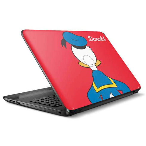 Disney Friends Donald Duck Backwards HP Notebook Skin