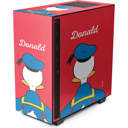 Disney Friends Donald Duck Backwards NZXT H510 Compact ATX Mid-Tower Case Skin