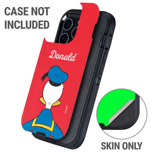 Disney Friends Donald Duck Backwards Otterbox Defender iPhone Skin