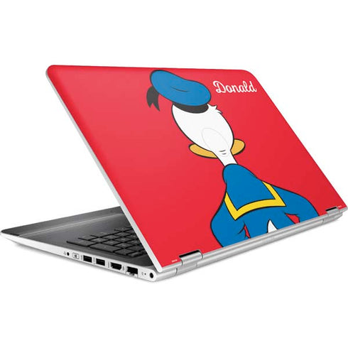 Disney Friends Donald Duck Backwards HP Pavilion Skin
