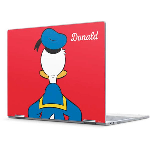Disney Friends Donald Duck Backwards Pixelbook Skin
