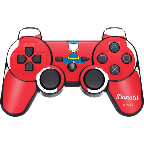 Disney Friends Donald Duck Backwards PS3 Dual Shock wireless controller Skin