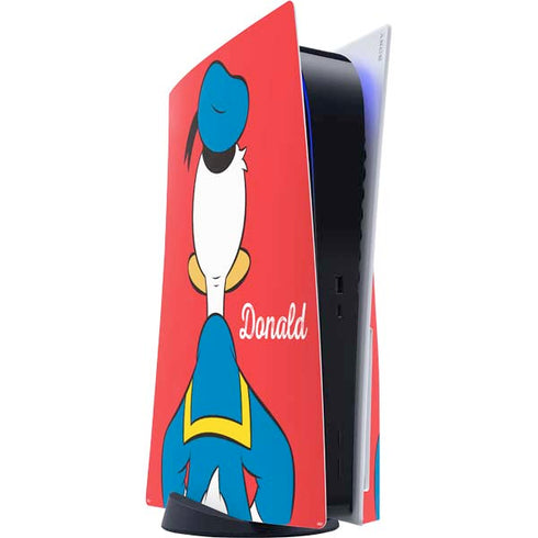 Disney Friends Donald Duck Backwards PS5 Console Skin