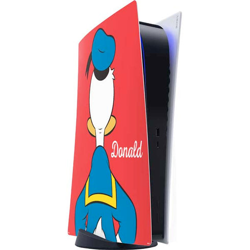Disney Friends Donald Duck Backwards PS5 Digital Edition Console Skin