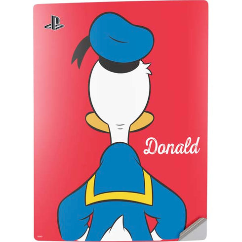 Disney Friends Donald Duck Backwards PS5 Digital Edition Console Skin