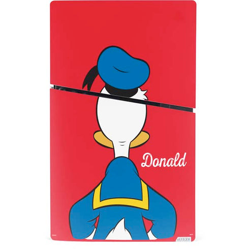 Disney Friends Donald Duck Backwards PS5 Slim Digital Edition Bundle Skin