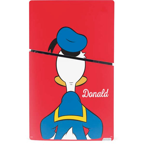 Disney Friends Donald Duck Backwards PS5 Slim Digital Edition Console Skin