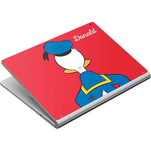 Disney Friends Donald Duck Backwards Surface Book Skin