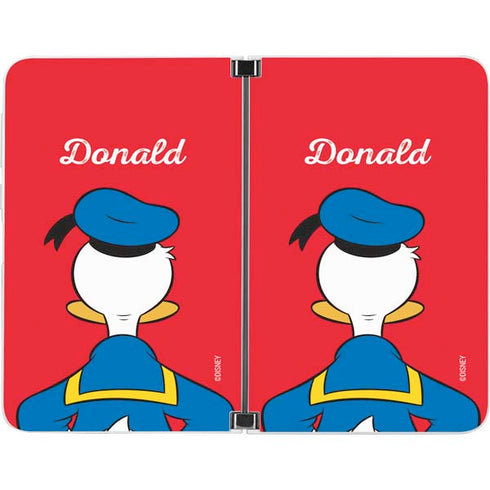 Disney Friends Donald Duck Backwards Surface Duo Skin