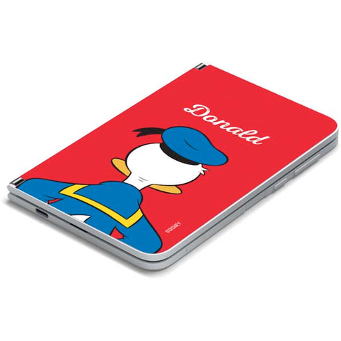 Disney Friends Donald Duck Backwards Surface Duo Skin