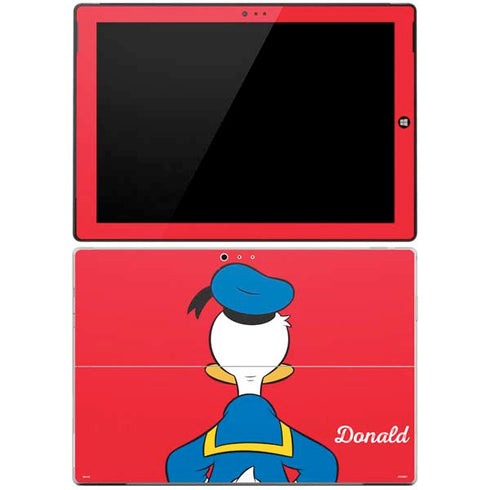 Disney Friends Donald Duck Backwards Surface Pro 3 Skin