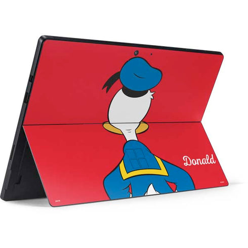 Disney Friends Donald Duck Backwards Surface Pro 7 Skin