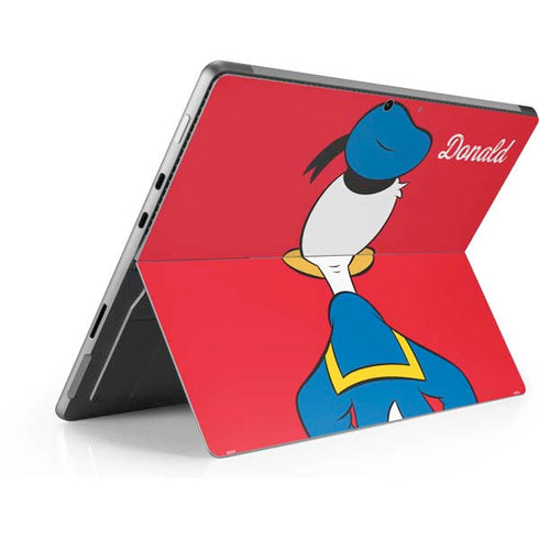 Disney Friends Donald Duck Backwards Surface Pro 9 Skin