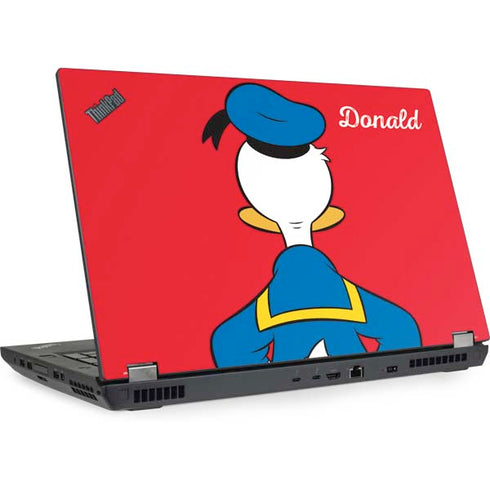 Disney Friends Donald Duck Backwards Lenovo ThinkPad Skin