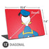 Disney Friends Donald Duck Backwards Universal Laptop 13in (10.6 x 7.6in) Skin