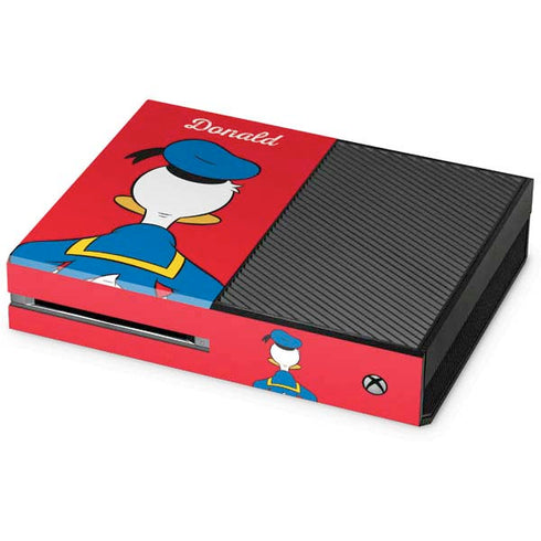 Disney Friends Donald Duck Backwards Xbox One Console Skin