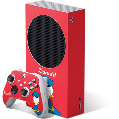 Disney Friends Donald Duck Backwards Xbox Series S Skins