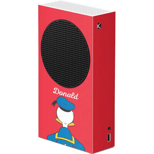 Disney Friends Donald Duck Backwards Xbox Series S Console Skin