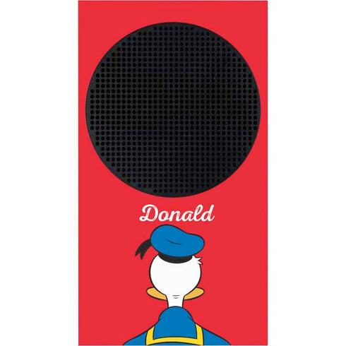Disney Friends Donald Duck Backwards Xbox Series S Console Skin