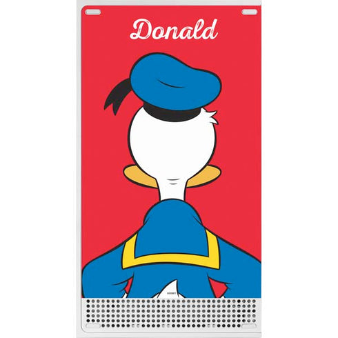 Disney Friends Donald Duck Backwards Xbox Series S Console Skin