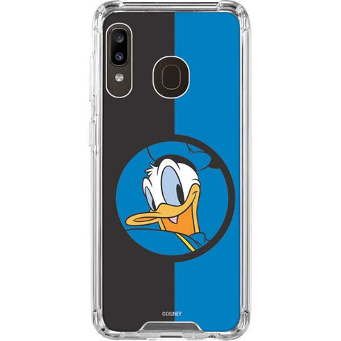 Disney Friends Donald Duck Galaxy A30 Clear Case