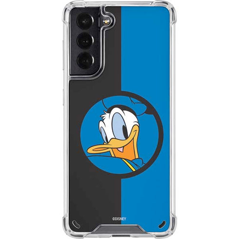 Disney Friends Donald Duck Galaxy S21 5G Clear Case