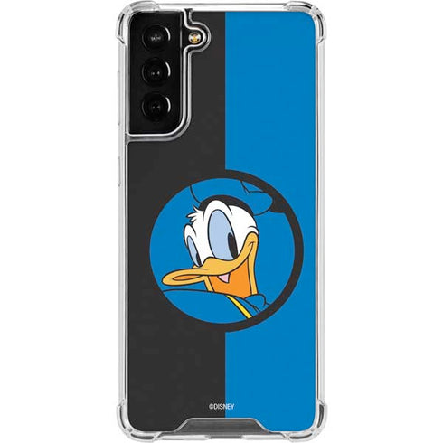 Disney Friends Donald Duck Galaxy S21 FE Clear Case