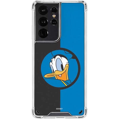 Disney Friends Donald Duck Galaxy S21 Ultra 5G Clear Case