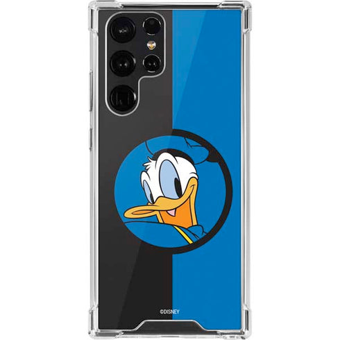 Disney Friends Donald Duck Galaxy S22 Ultra Clear Case