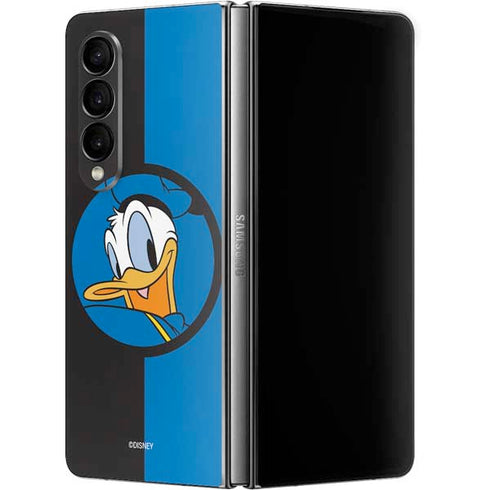Disney Friends Donald Duck Galaxy Z Fold4 5G Skin