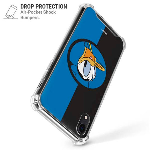 Disney Friends Donald Duck iPhone XR Clear Case